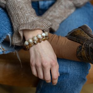 Bracelet ELINE marron