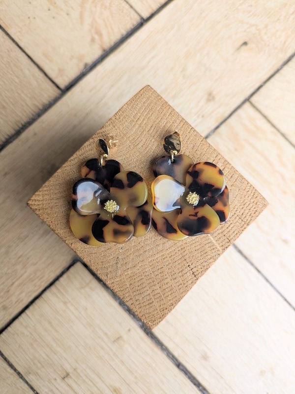 Boucles d'oreilles TINA - plusieurs coloris – Image 2