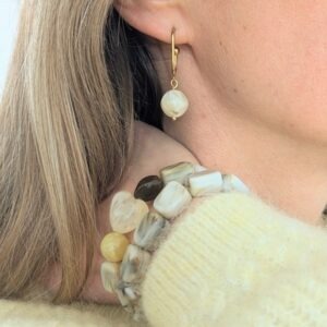 Boucles d'oreilles FLORE - plusieurs coloris