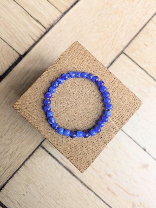 Bracelet FARAH bleu roi
