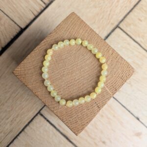 Bracelet FARAH jaune pâle