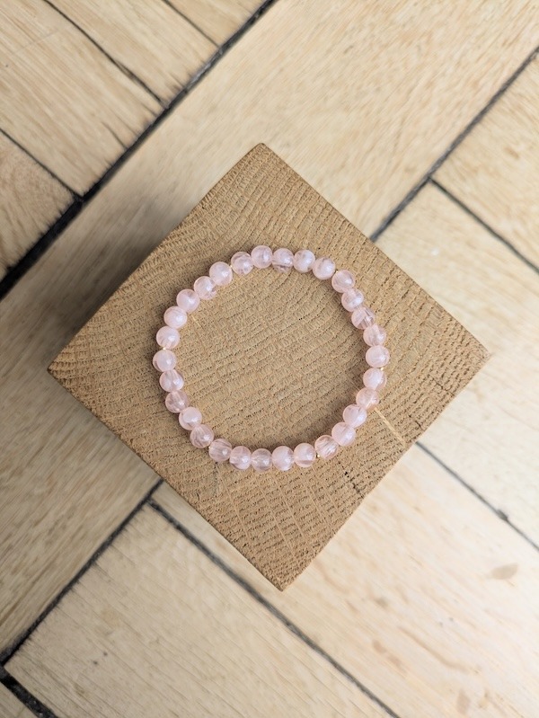 Bracelet FARAh rose pâle