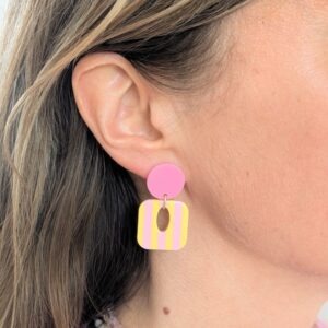 Boucles d'oreilles FAUSTINE - plusieurs coloris