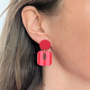 Boucles d’oreilles FAUSTINE – plusieurs coloris
