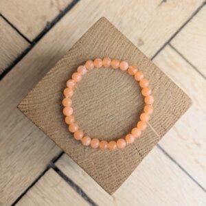 Bracelet FARAH orange clair