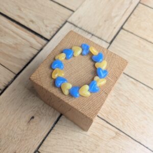 Bracelet FRIDA bleu et jaune