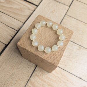 Bracelet ELINE beige transparent