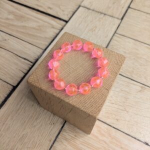 Bracelet ELINE rose fluo