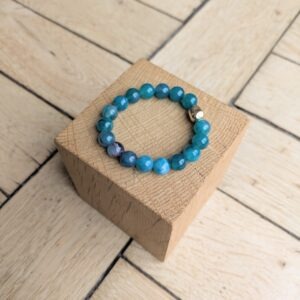 Bracelet GIGI bleu canard