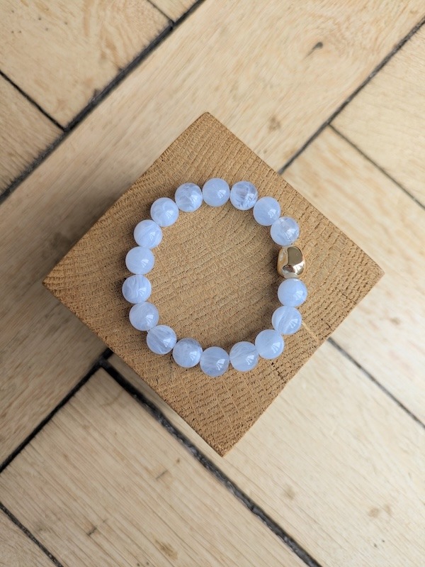 Bracelet GABY bleu ciel – Image 2