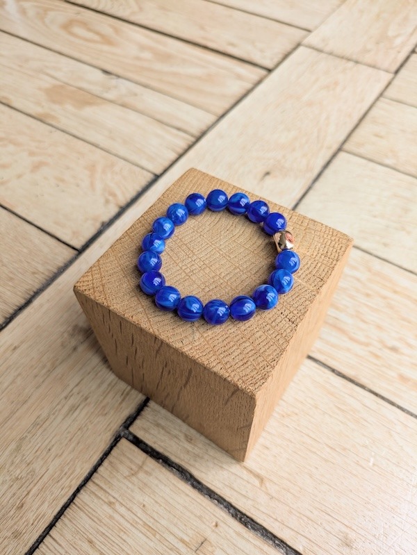 Bracelet GABY bleu roi
