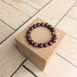 Bracelet GABY bordeaux