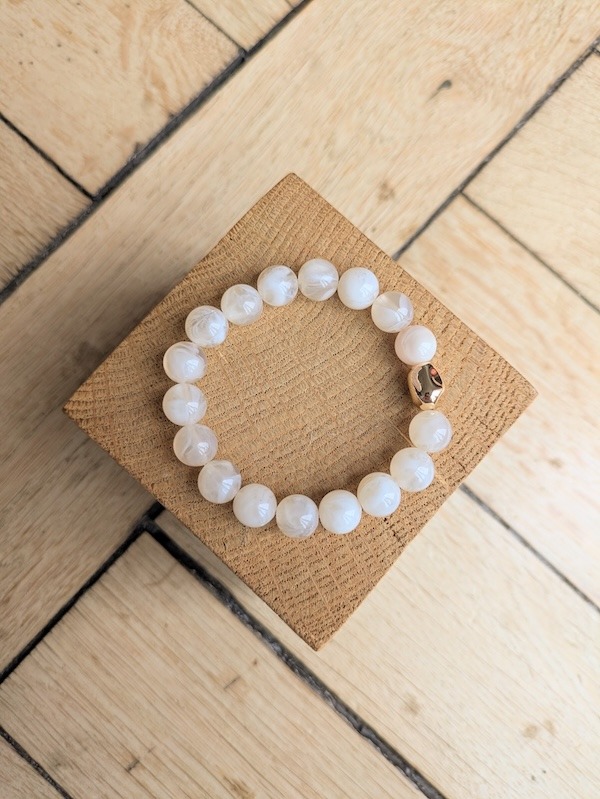 Bracelet GABY écru – Image 2