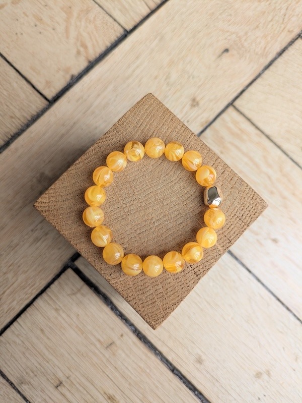 Bracelet GABY jaune – Image 2