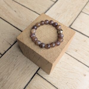 Bracelet GABY marron clair