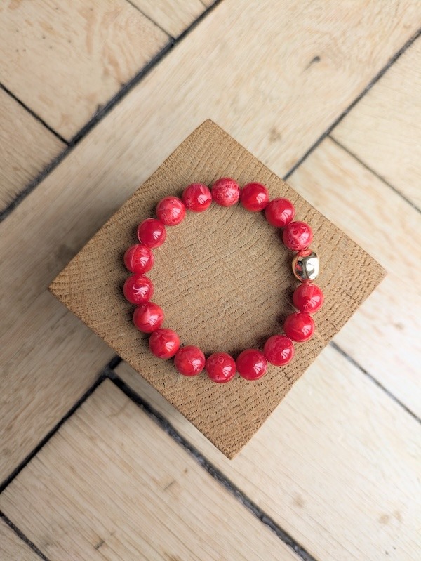 Bracelet GABY rouge – Image 2