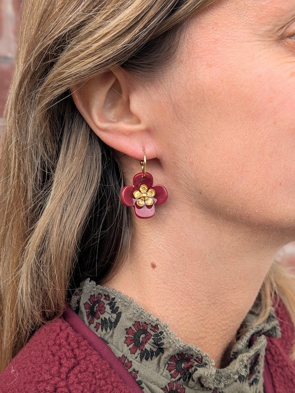 Boucles d'oreilles GLORIA - plusieurs coloris