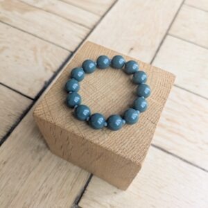 Bracelet FRANCE bleu canard